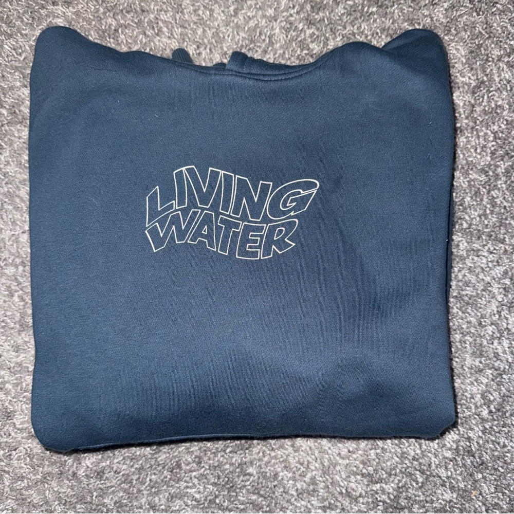 Living Water Navy Sweatshirt